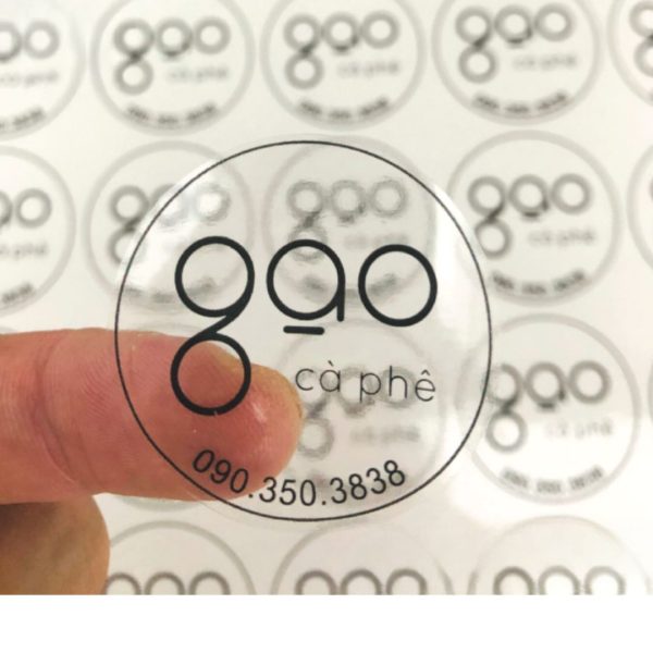 In decal tem nhãn
