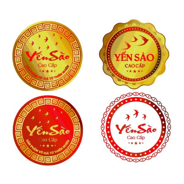 In decal sản phẩm