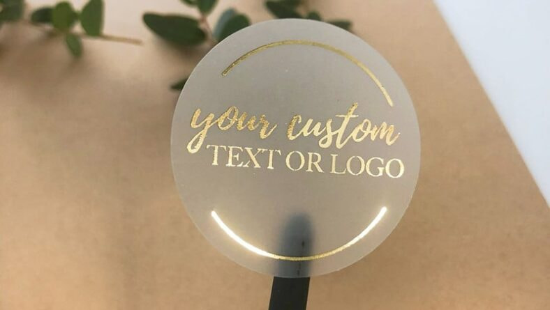 Tem nhãn In decal ép kim