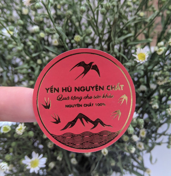 Tem nhãn In decal ép kim