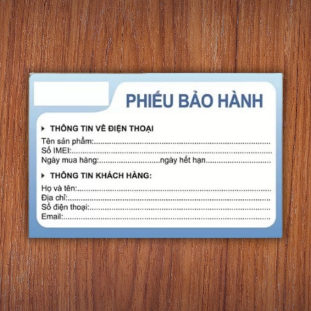 Phi¿u B£o Hành Price Option