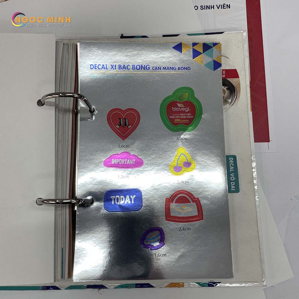 in decal trong / decal sữa / xi bạc in decal trong / decal sữa / xi bạc