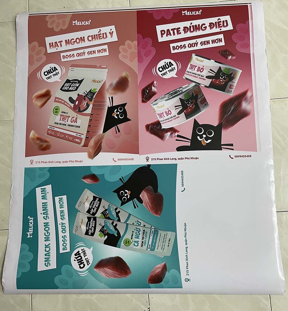 in poster theo yêu cầu