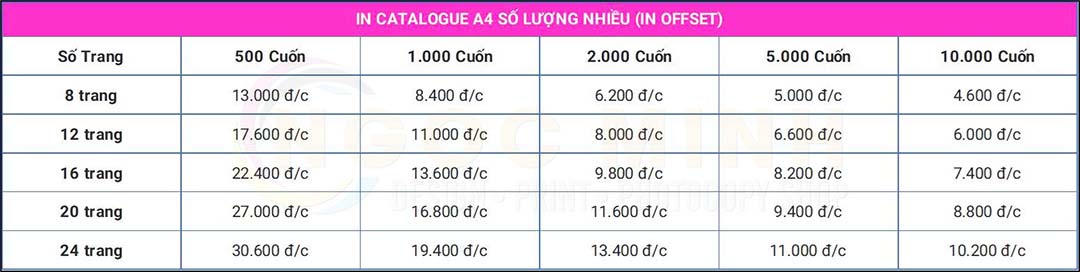 In catalogue giá rẻ TPHCM – Gò Vấp | In nhanh Ngọc Min In catalogue giá rẻ TPHCM – Gò Vấp | In nhanh Ngọc Min