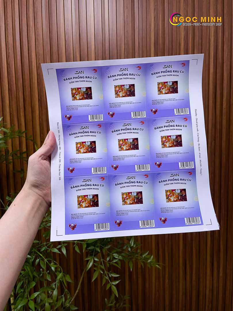 In tem nhãn chuyên nghiệp tại Công Ty In Ngọc Minh In tem nhãn chuyên nghiệp tại Công Ty In Ngọc Minh