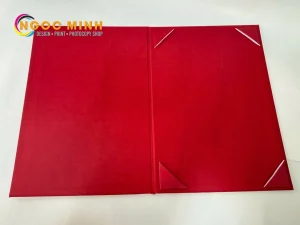 Làm bìa bằng tốt nghiệp, bìa đựng bằng mạ chữ vàng web 5