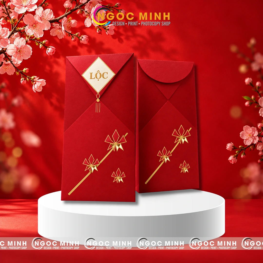In bao lì xì, thiết kế và gia công bao lì xì theo yêu cầu 9